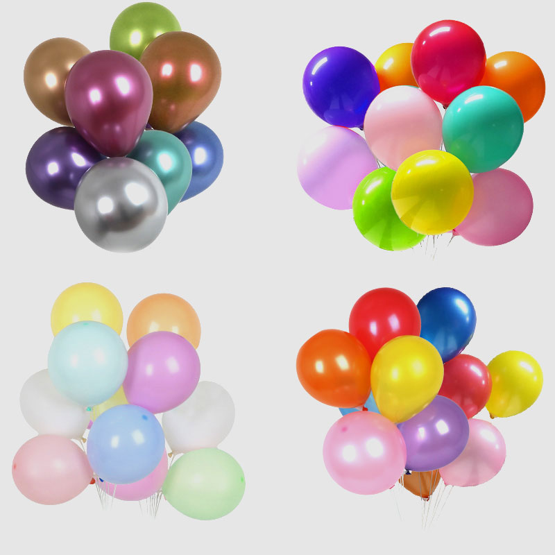 12 tommer latex ballon