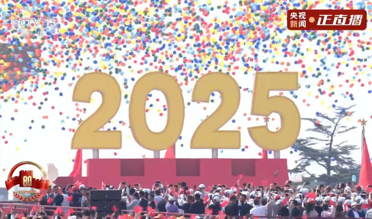 3. september 2025, Kinas Military Parade, Latex Balloon Release