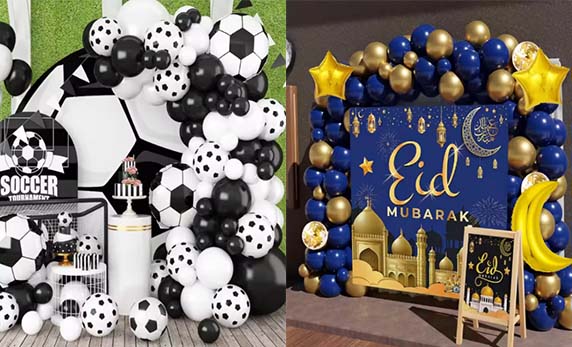 Vi kan tilpasse ballonkæder