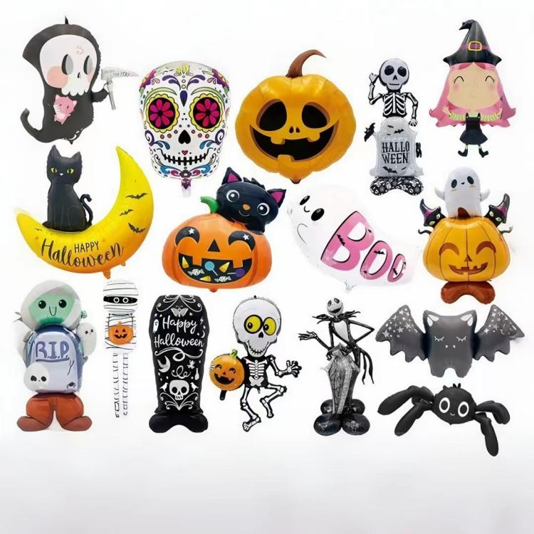 3D Halloween folieballoner