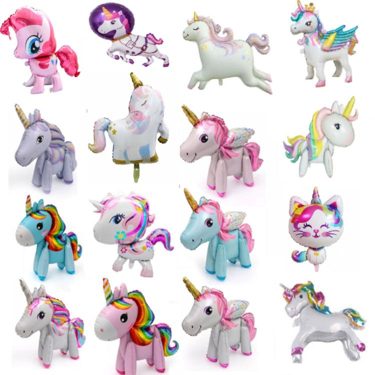 3D Unicorn folieballoner