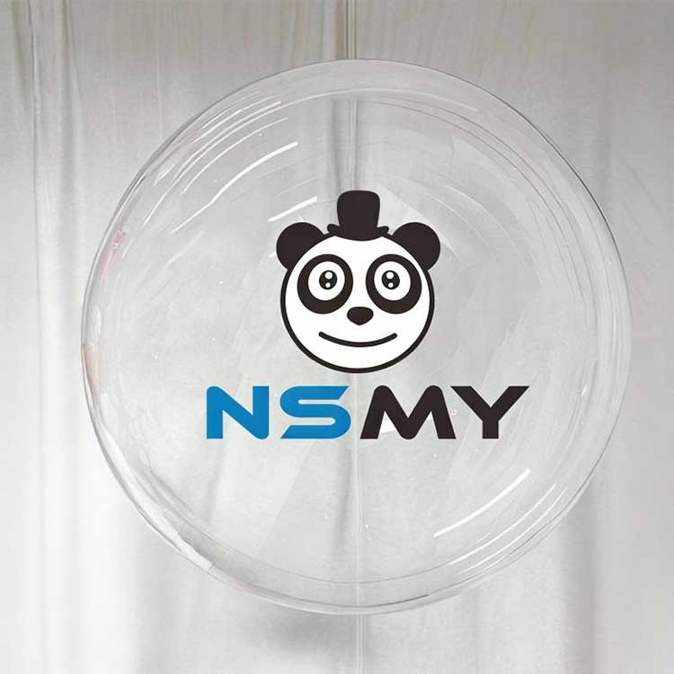 48 tommer runde klare Bobo balloner