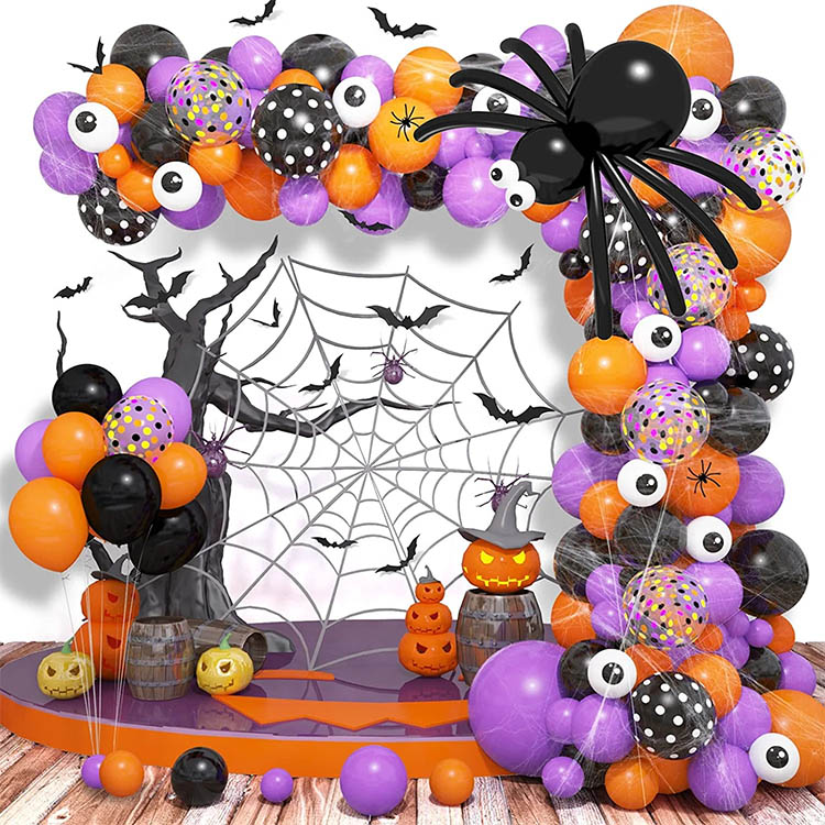 Halloween Balloon Garland buesæt