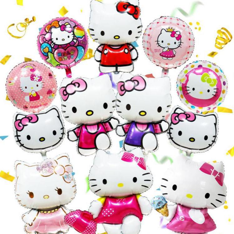 Hello Kitty Dekorationer Folie Party Ballon