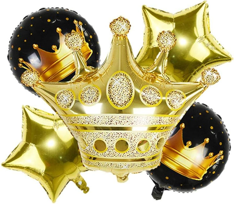 crown foil balloons