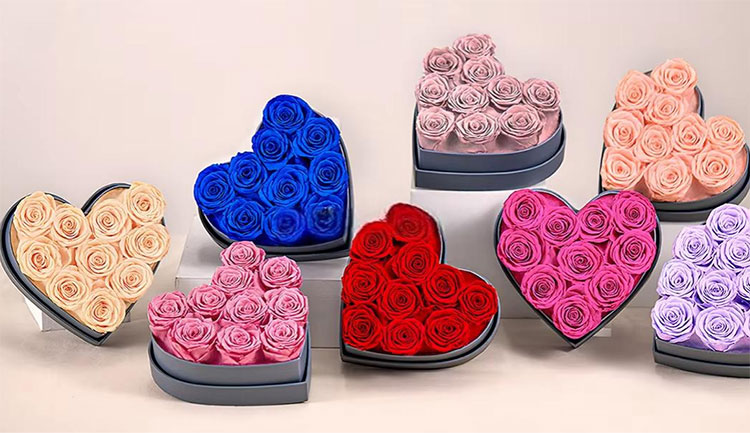 Eternal Flower Gift Box Size Eternal Flower Gift Box