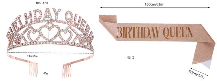 Birthday Queen Crown China