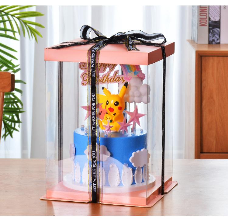 Plastic Cake Box