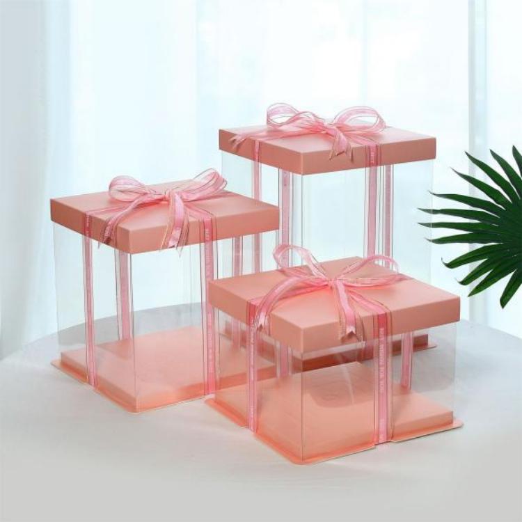 Plastic Cake Box