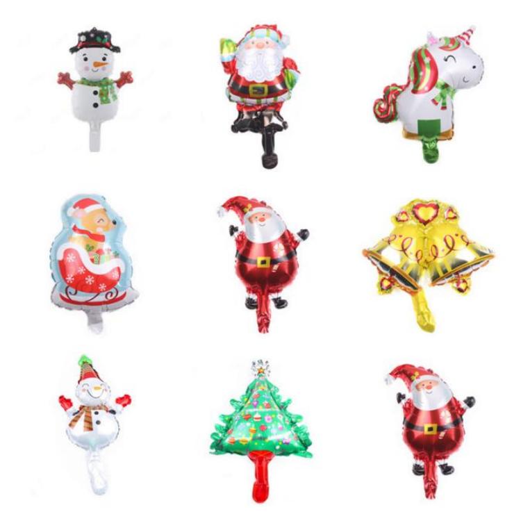Mini Christmas foil balloons factory