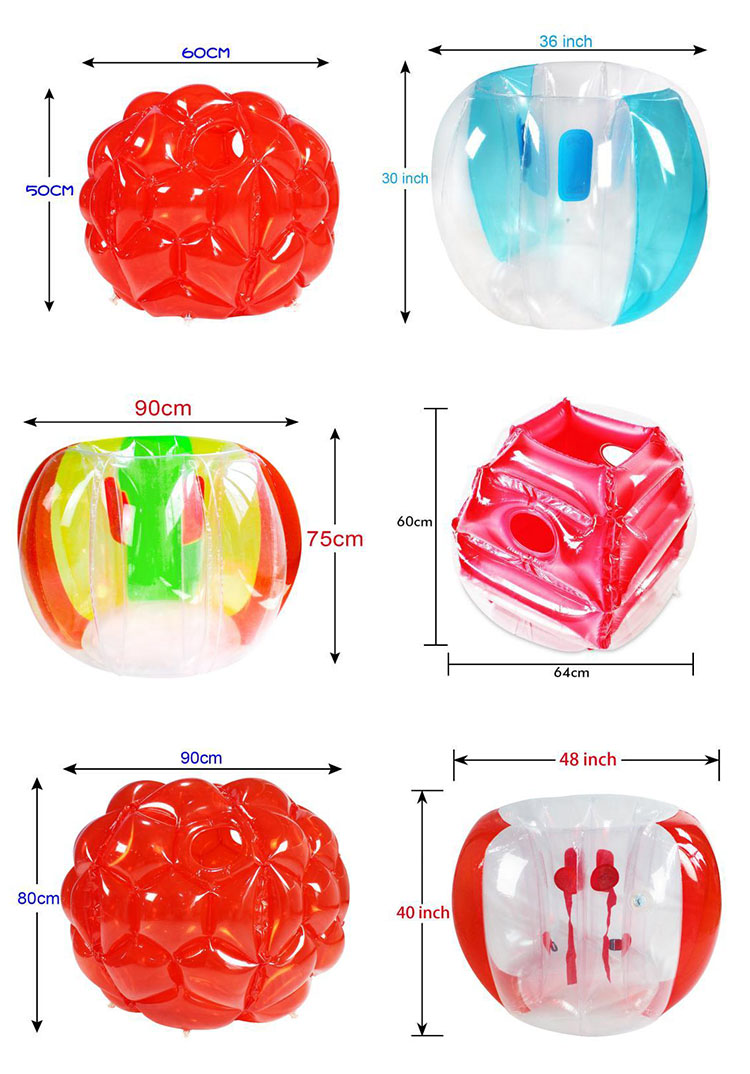 PVC inflatable collision balls price