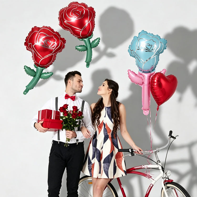 Mors dags rosenfolieballon