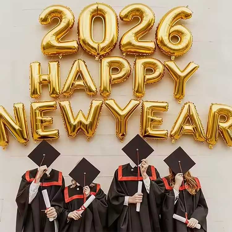 Nytårs folieballonsæt