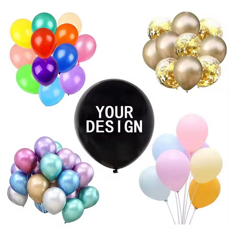 Personlig trykte latex balloner