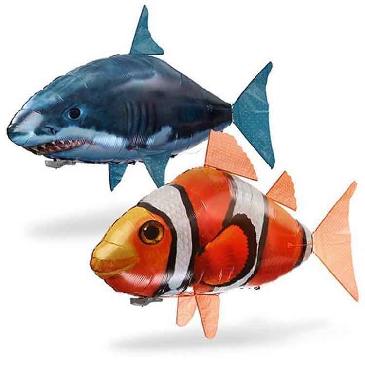 Fjernbetjening luftflyvende fisk