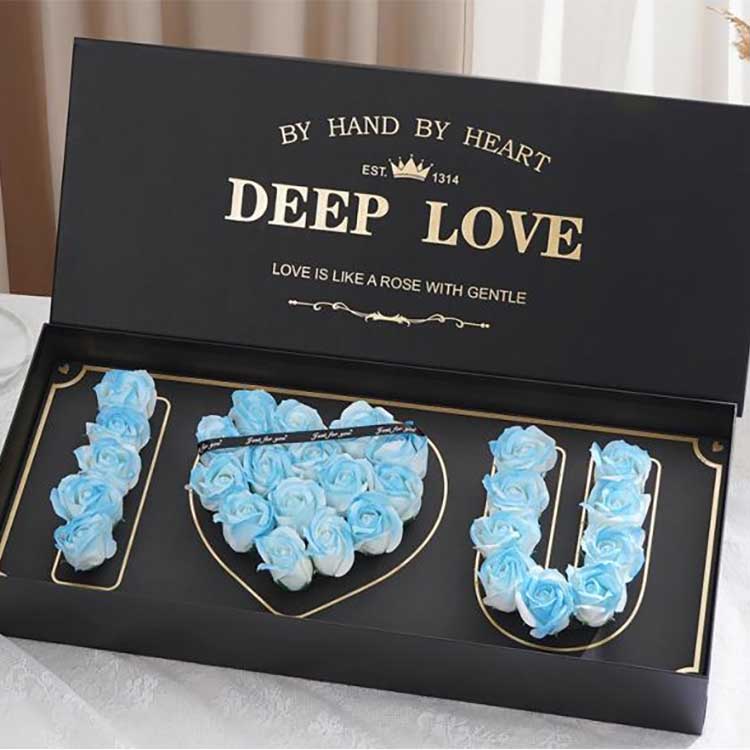 Sæbe Rose Heads Blomsteræske