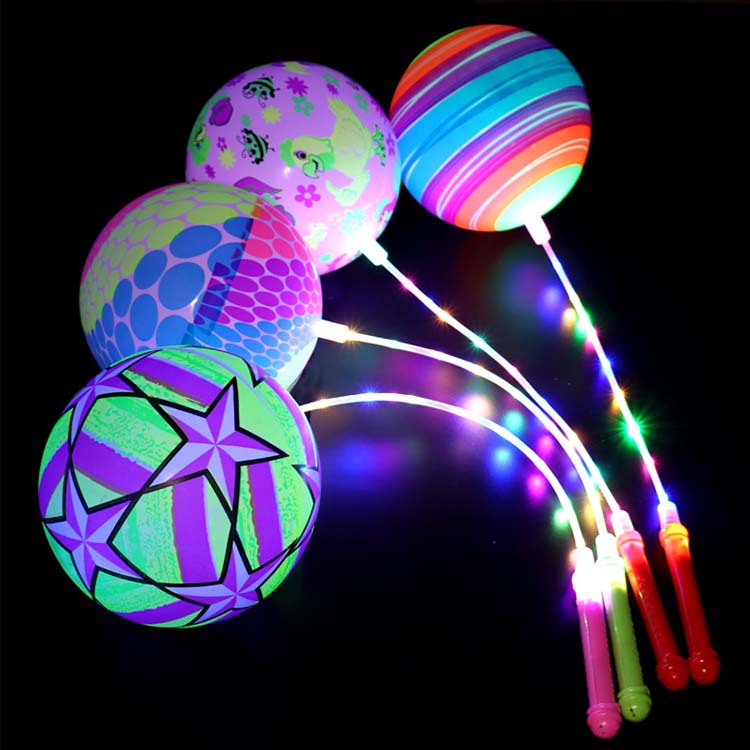 Streng hoppekugler med LED -lys